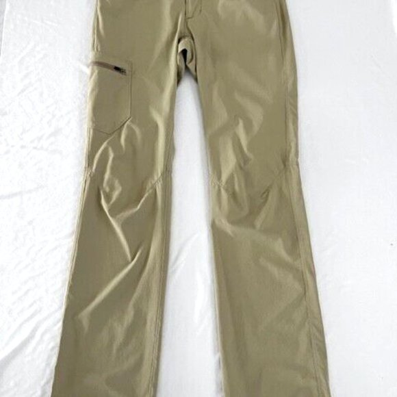 Outdoor Research Women's Straight Leg Hiking Pants in Tan/Khaki - Picture 3 of 7